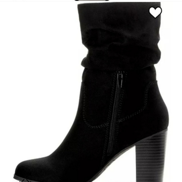 Style & Co Saraa Slouch Mid-Shaft Boots Black 11 - Picture 10 of 10